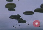 Image of airdrop to Marines Khe Sanh Khe Sanh Vietnam, 1968, second 47 stock footage video 65675079761