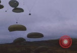 Image of airdrop to Marines Khe Sanh Khe Sanh Vietnam, 1968, second 50 stock footage video 65675079761