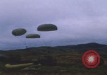 Image of airdrop to Marines Khe Sanh Khe Sanh Vietnam, 1968, second 54 stock footage video 65675079761
