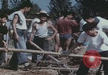 Image of Chinese harvesting crops Beijing China, 1958, second 41 stock footage video 65675079771