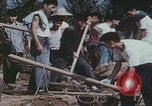 Image of Chinese harvesting crops Beijing China, 1958, second 42 stock footage video 65675079771