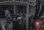 Image of Dwight Eisenhower early life birthplace United States USA, 1945, second 34 stock footage video 65675079797