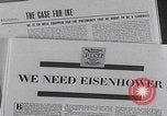 Image of Dwight D Eisenhower presidential campaign United States USA, 1952, second 8 stock footage video 65675079801