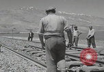Image of Iran railroad construction Iran, 1960, second 41 stock footage video 65675079805