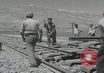 Image of Iran railroad construction Iran, 1960, second 43 stock footage video 65675079805