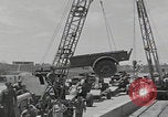 Image of  military equipment unloaded Iran Iran, 1960, second 45 stock footage video 65675079806