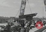 Image of  military equipment unloaded Iran Iran, 1960, second 47 stock footage video 65675079806