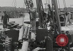 Image of  military equipment unloaded Iran Iran, 1960, second 56 stock footage video 65675079806