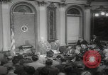 Standbild Pressekonferenz des Weißen Hauses Washington DC USA, 1959, aus Sekunde 23 historischem Filmmaterial Videoclip 65675079811