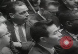Standbild Pressekonferenz des Weißen Hauses Washington DC USA, 1959, aus Sekunde 25 historischem Filmmaterial Videoclip 65675079811