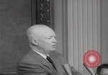 Standbild Pressekonferenz des Weißen Hauses Washington DC USA, 1959, aus Sekunde 41 historischem Filmmaterial Videoclip 65675079811