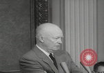 Standbild Pressekonferenz des Weißen Hauses Washington DC USA, 1959, aus Sekunde 42 historischem Filmmaterial Videoclip 65675079811