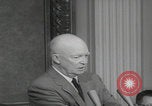 Standbild Pressekonferenz des Weißen Hauses Washington DC USA, 1959, aus Sekunde 43 historischem Filmmaterial Videoclip 65675079811