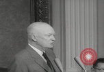 Standbild Pressekonferenz des Weißen Hauses Washington DC USA, 1959, aus Sekunde 50 historischem Filmmaterial Videoclip 65675079811