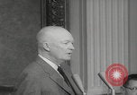 Standbild Pressekonferenz des Weißen Hauses Washington DC USA, 1959, aus Sekunde 51 historischem Filmmaterial Videoclip 65675079811