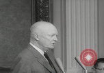 Standbild Pressekonferenz des Weißen Hauses Washington DC USA, 1959, aus Sekunde 52 historischem Filmmaterial Videoclip 65675079811