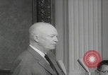 Standbild Pressekonferenz des Weißen Hauses Washington DC USA, 1959, aus Sekunde 53 historischem Filmmaterial Videoclip 65675079811
