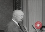 Standbild Pressekonferenz des Weißen Hauses Washington DC USA, 1959, aus Sekunde 56 historischem Filmmaterial Videoclip 65675079811