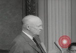 Standbild Pressekonferenz des Weißen Hauses Washington DC USA, 1959, aus Sekunde 60 historischem Filmmaterial Videoclip 65675079811