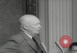 Standbild Pressekonferenz des Weißen Hauses Washington DC USA, 1959, aus Sekunde 61 historischem Filmmaterial Videoclip 65675079811