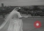 Image of La Rochelle tightrope wedding La Rochelle France, 1959, second 28 stock footage video 65675079815