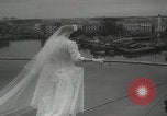 Image of La Rochelle tightrope wedding La Rochelle France, 1959, second 30 stock footage video 65675079815