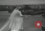 Image of La Rochelle tightrope wedding La Rochelle France, 1959, second 31 stock footage video 65675079815