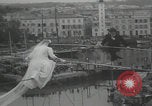 Image of La Rochelle tightrope wedding La Rochelle France, 1959, second 34 stock footage video 65675079815