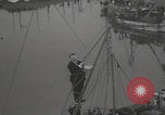 Image of La Rochelle tightrope wedding La Rochelle France, 1959, second 37 stock footage video 65675079815