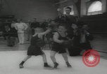 Image of boys boxing Annapolis Maryland USA, 1959, second 7 stock footage video 65675079816