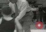 Image of boys boxing Annapolis Maryland USA, 1959, second 28 stock footage video 65675079816