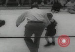 Image of boys boxing Annapolis Maryland USA, 1959, second 31 stock footage video 65675079816