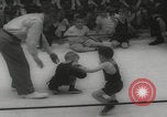 Image of boys boxing Annapolis Maryland USA, 1959, second 37 stock footage video 65675079816