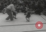 Image of boys boxing Annapolis Maryland USA, 1959, second 48 stock footage video 65675079816