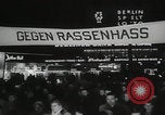 Image of West Berlin Anti-Nazi protest Berlin Germany, 1960, second 11 stock footage video 65675079818