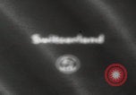 Image of slalom skiing Switzerland, 1960, second 1 stock footage video 65675079821