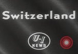 Image of slalom skiing Switzerland, 1960, second 3 stock footage video 65675079821