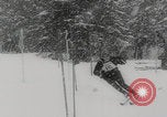 Image of slalom skiing Switzerland, 1960, second 10 stock footage video 65675079821