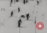 Image of slalom skiing Switzerland, 1960, second 57 stock footage video 65675079821