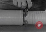 Image of WWII fragmentation bomb assembly United States USA, 1941, second 32 stock footage video 65675079828