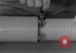 Image of WWII fragmentation bomb assembly United States USA, 1941, second 33 stock footage video 65675079828