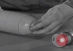 Image of WWII fragmentation bomb assembly United States USA, 1941, second 40 stock footage video 65675079828