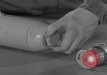 Image of WWII fragmentation bomb assembly United States USA, 1941, second 43 stock footage video 65675079828