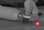 Image of WWII fragmentation bomb assembly United States USA, 1941, second 48 stock footage video 65675079828