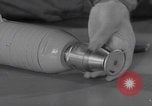 Image of WWII fragmentation bomb assembly United States USA, 1941, second 49 stock footage video 65675079828