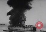 Image of Battle of Gela bombing WW2 Gela Sicily Italy, 1944, second 20 stock footage video 65675079832