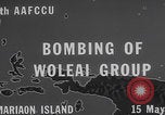 Image of Woleai Atoll bombing WW2 Pacific Ocean, 1944, second 6 stock footage video 65675079833