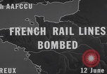 Image of Allied bombing France France, 1944, second 7 stock footage video 65675079834