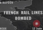 Image of Allied bombing France France, 1944, second 8 stock footage video 65675079834