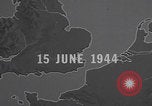 Image of bombing Lessay Normandy WWII France, 1944, second 1 stock footage video 65675079837